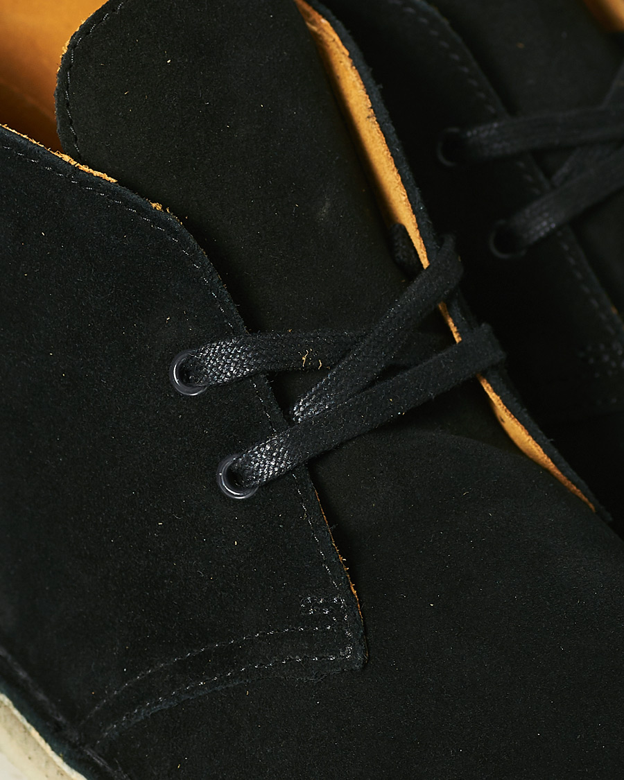 Herre | | Clarks Originals | Desert Boot Black Combi Suede