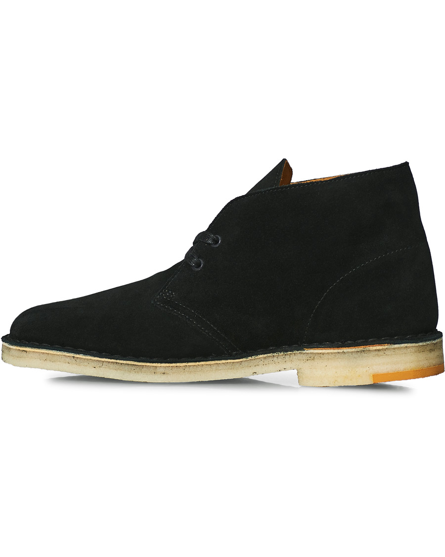 Herre | | Clarks Originals | Desert Boot Black Combi Suede