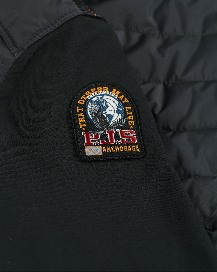 Herre | Jakker | Parajumpers | Elliot Fleece Hybrid Jacket Black