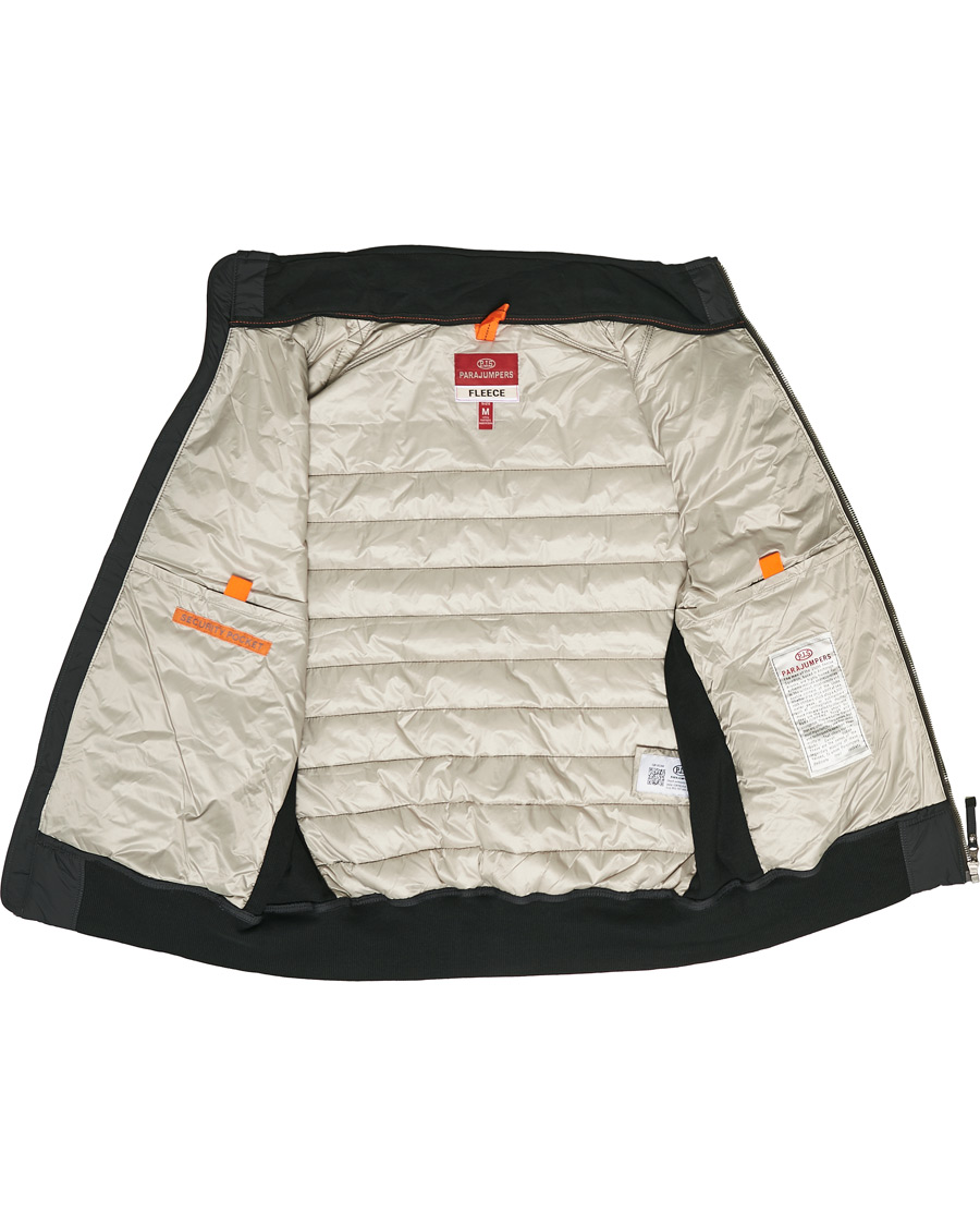 Herre | Jakker | Parajumpers | Elliot Fleece Hybrid Jacket Black