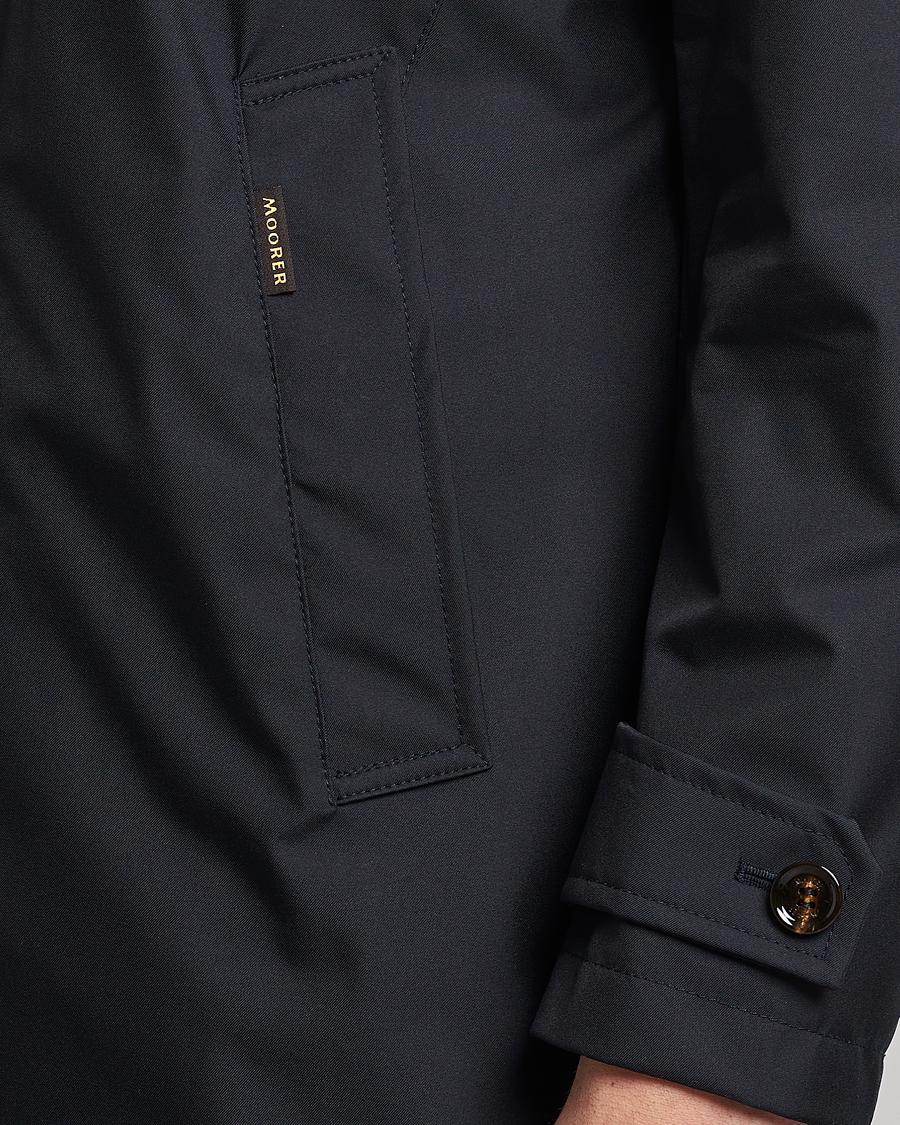 Herre | Jakker | MooRER | Waterproof Car Coat Navy