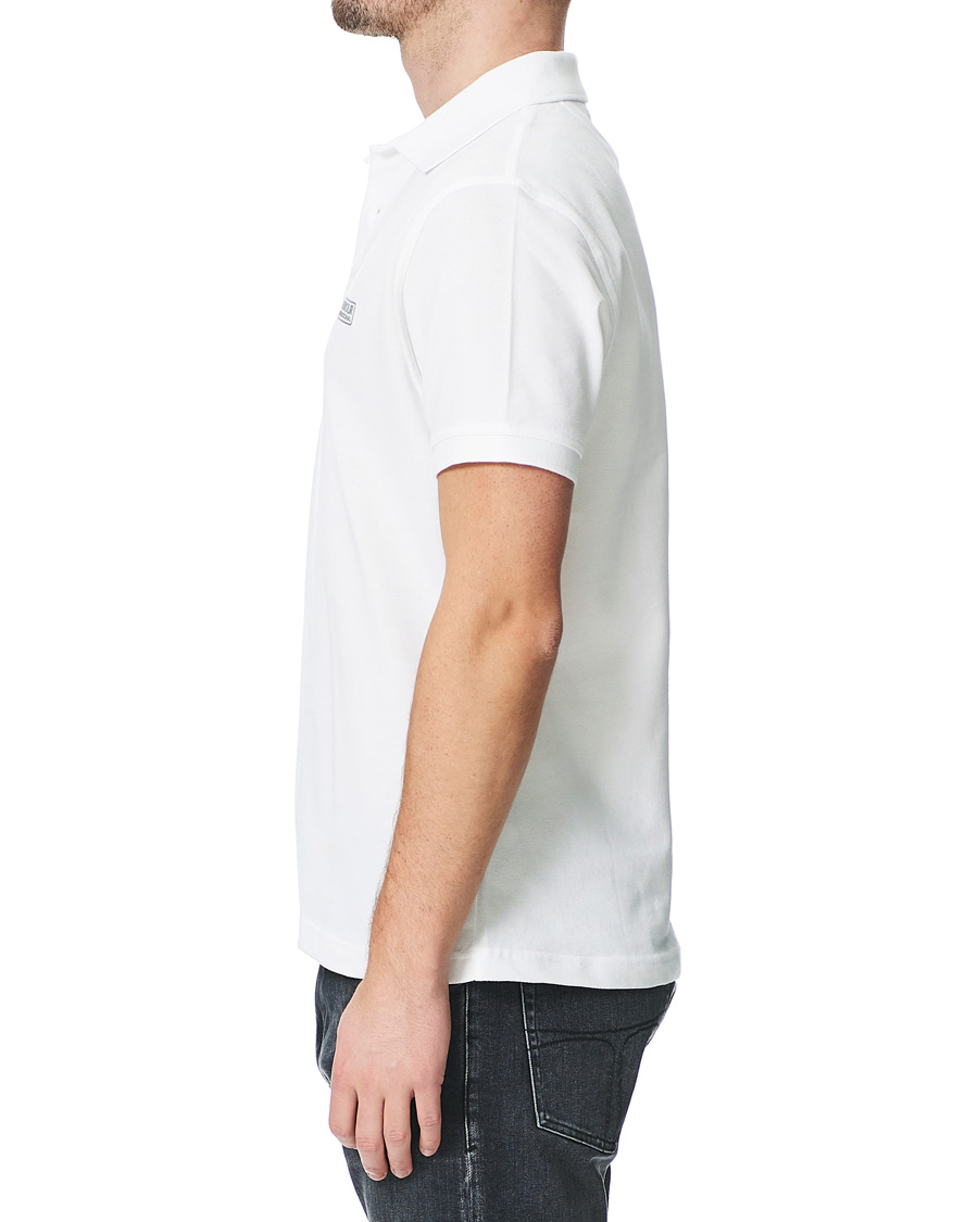 Herre | Polotrøjer | Barbour International | Essential Polo White