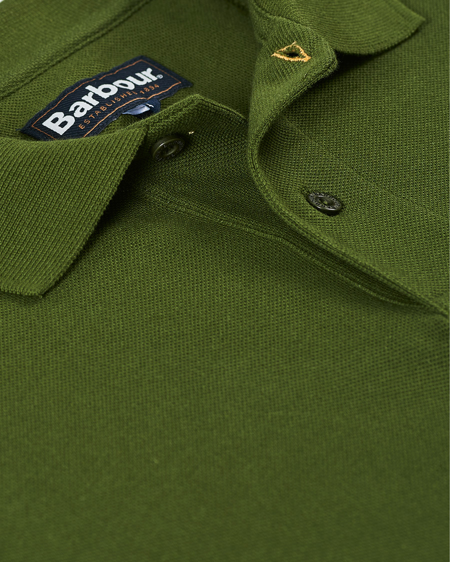 Herre | Polotrøjer | Barbour Lifestyle | Sports Polo Rifle Green