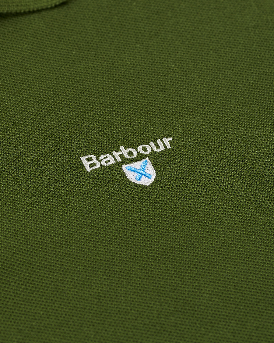 Herre | Polotrøjer | Barbour Lifestyle | Sports Polo Rifle Green