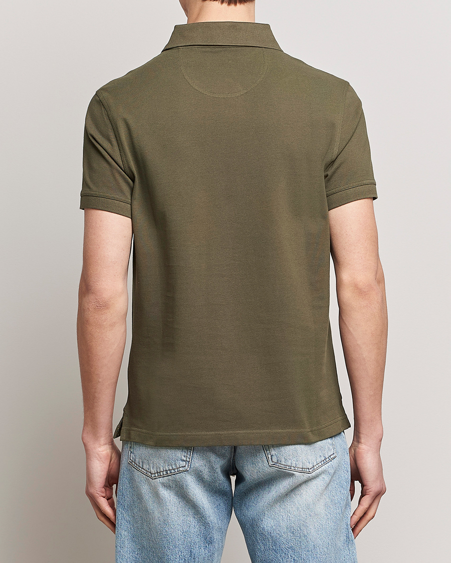 Herre | Polotrøjer | Barbour Lifestyle | Tartan Pique Polo Olive