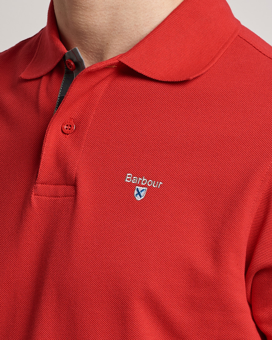 Herre | Polotrøjer | Barbour Lifestyle | Tartan Pique Polo Red