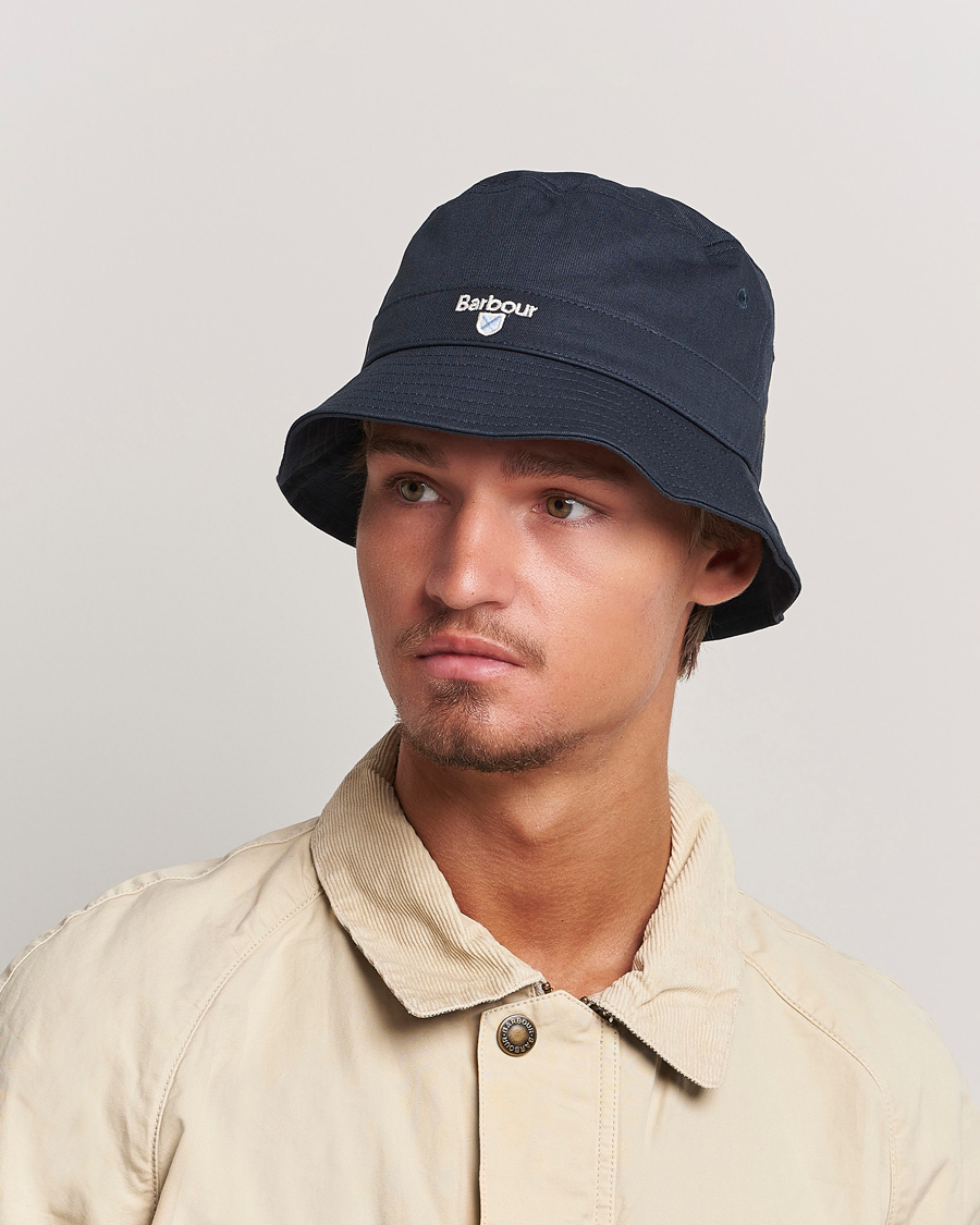 Herre | Hatte & kasketter | Barbour Lifestyle | Cascade Bucket Hat Navy