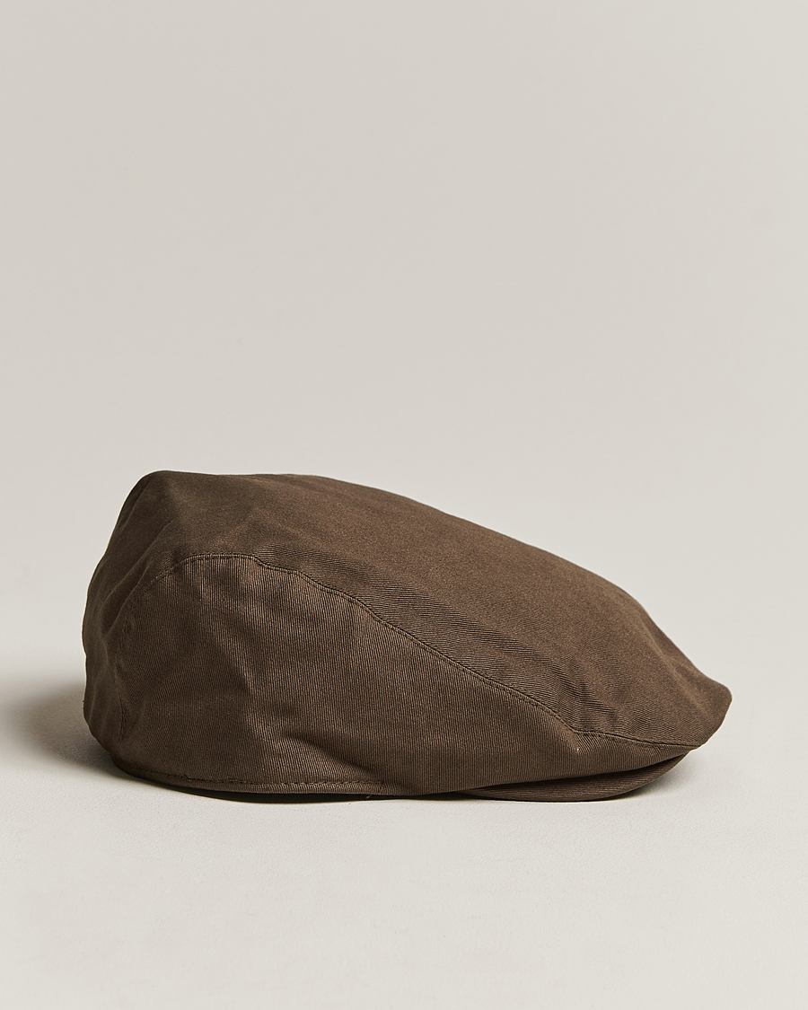 Herre | Hatte & kasketter | Barbour Lifestyle | Finnean Cotton Cap Olive