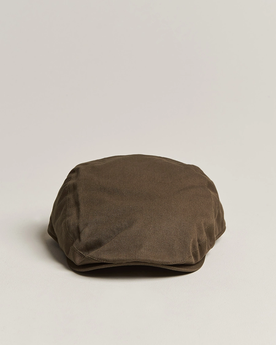 Herre | Sixpence | Barbour Lifestyle | Finnean Cotton Cap Olive