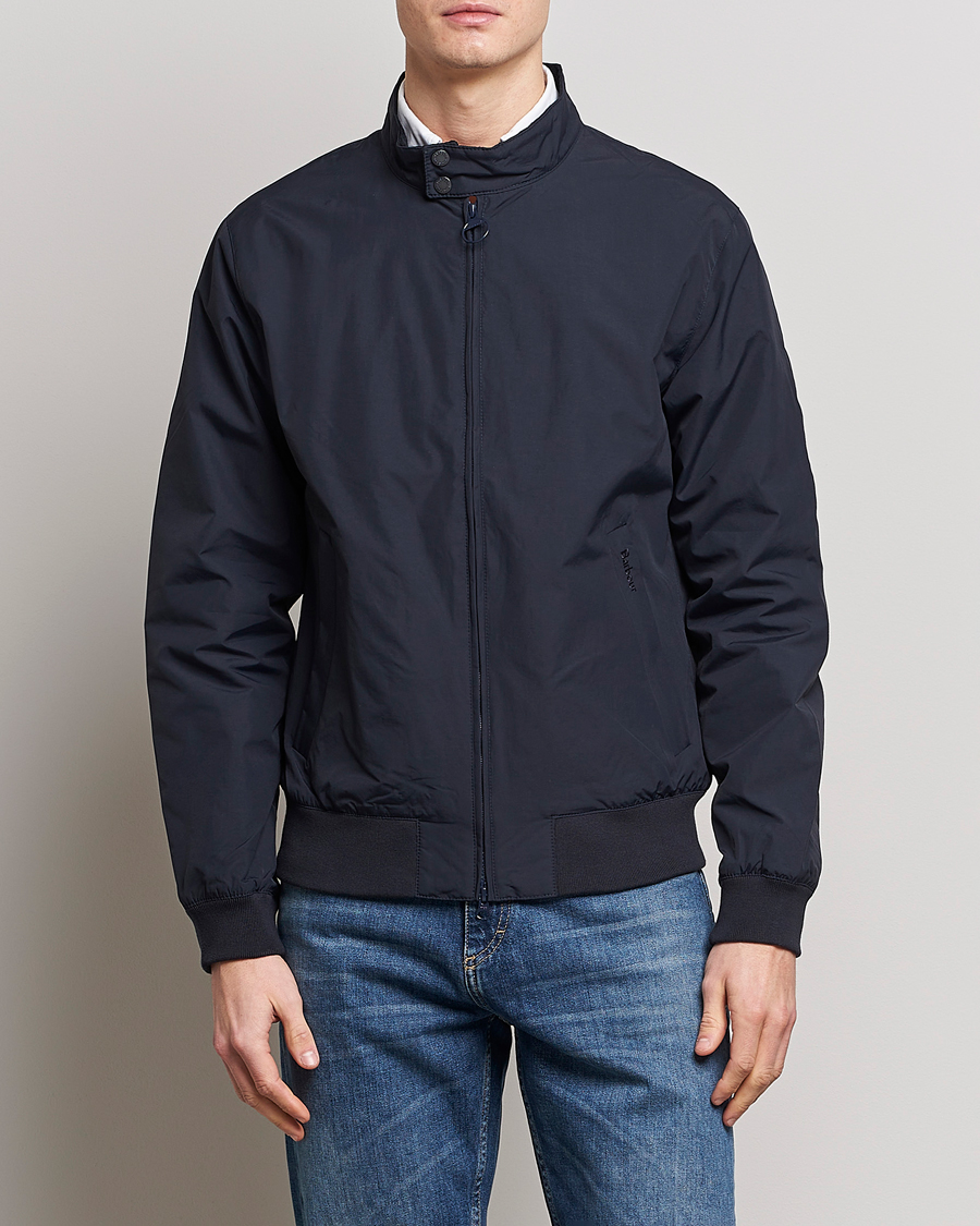 Herre | Tøj | Barbour Lifestyle | Royston Casual Harrington Jacket Navy