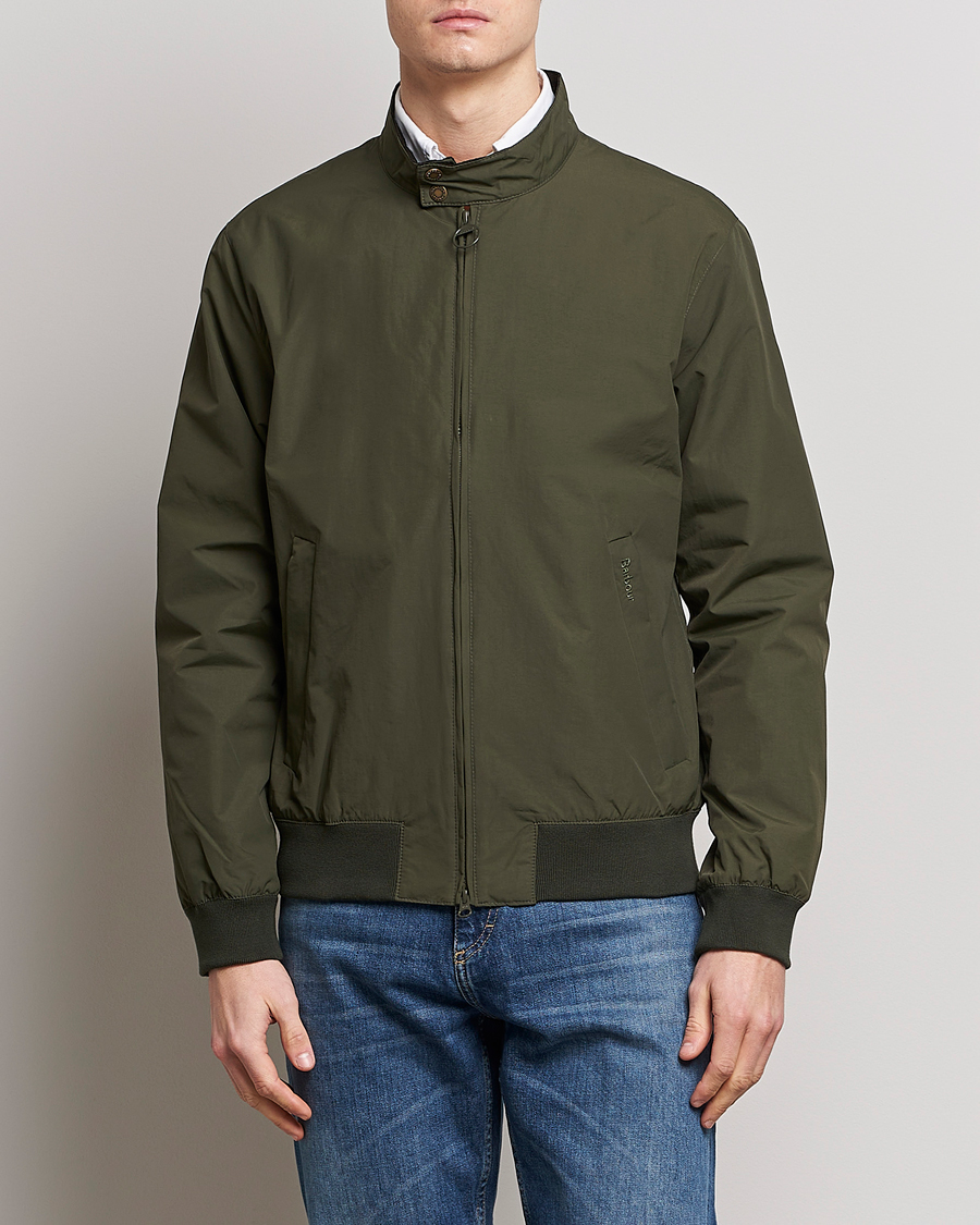 Herre | Barbour | Barbour Lifestyle | Royston Casual Harrington Jacket Olive