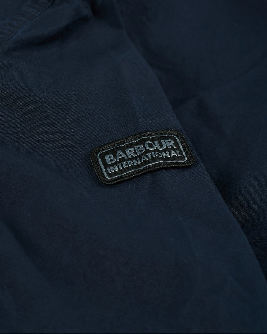 Barbour International Summer Wash Duke Casual Jacket Navy 