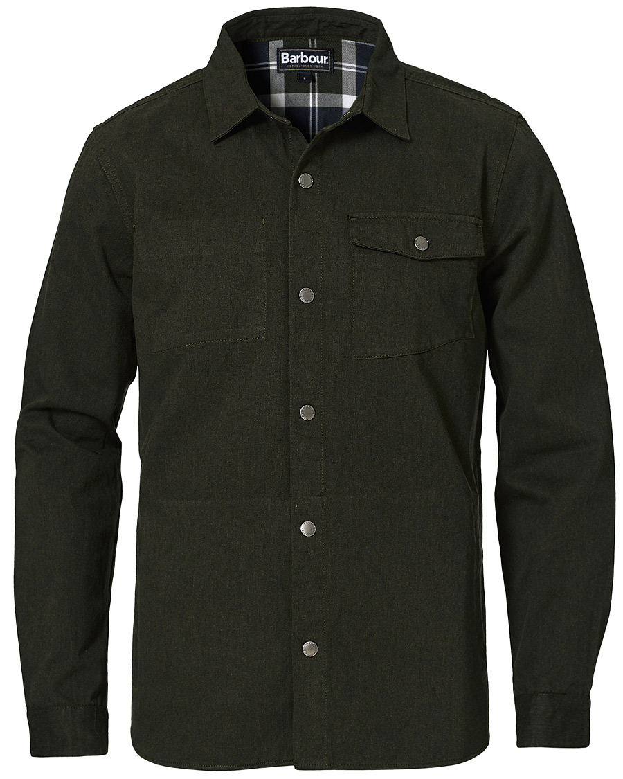 Herre | Skjorter | Barbour Lifestyle | Mortan Overshirt Sage