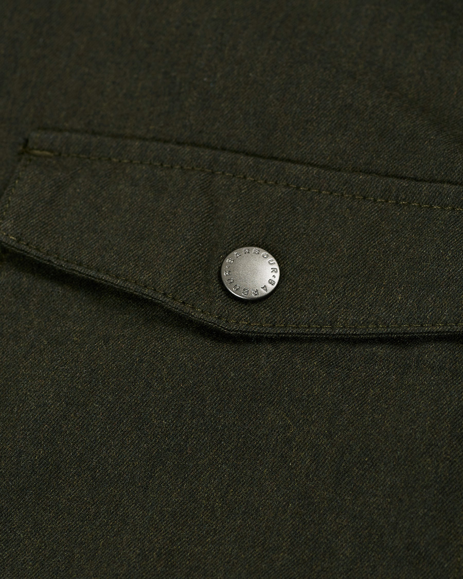 Herre | Skjorter | Barbour Lifestyle | Mortan Overshirt Sage