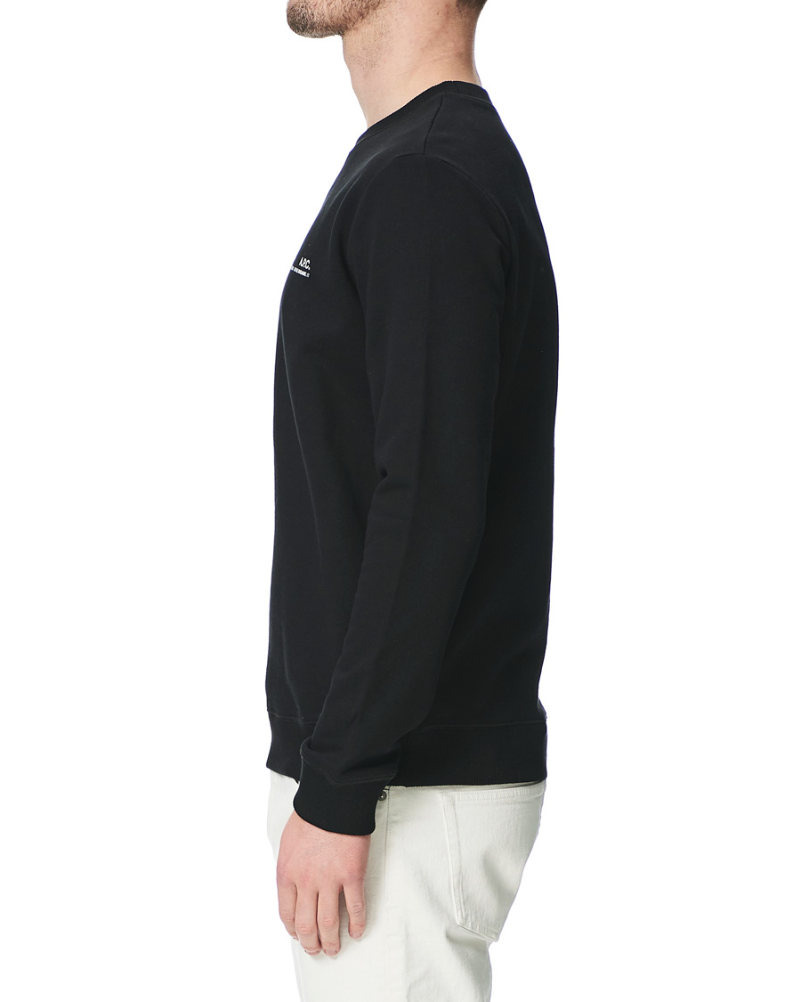 Herre | Trøjer | A.P.C. | Item Crew Neck Sweatshirt Black