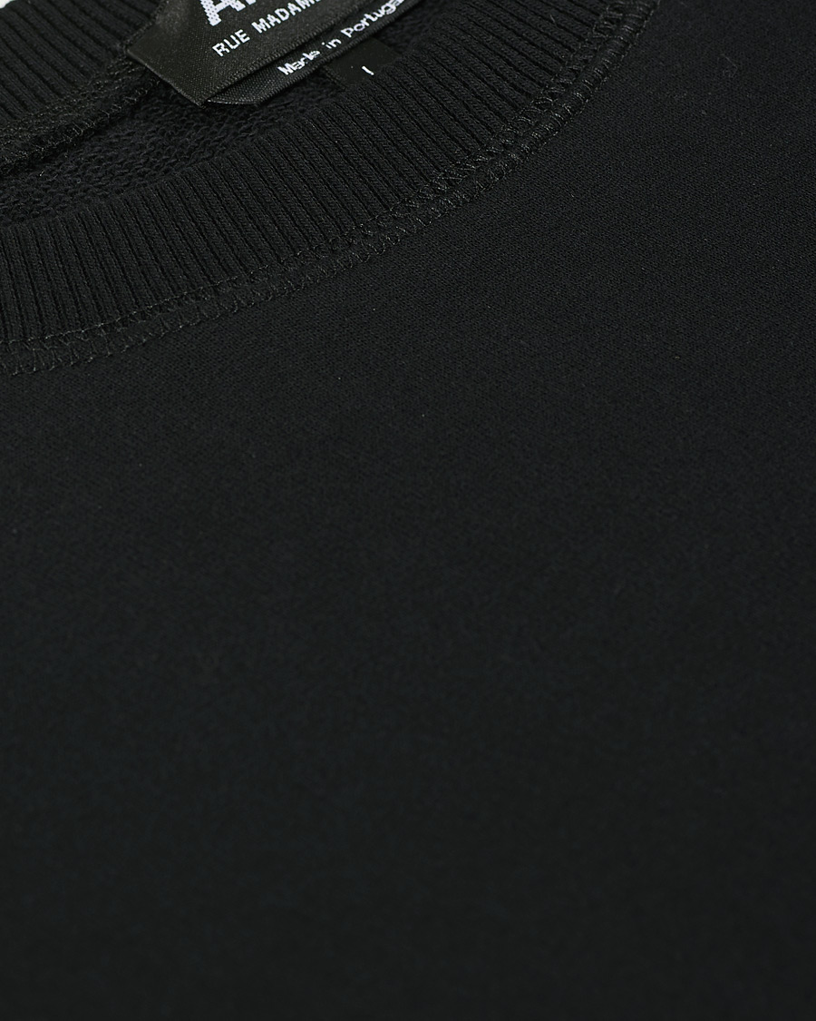 Herre | Trøjer | A.P.C. | Item Crew Neck Sweatshirt Black