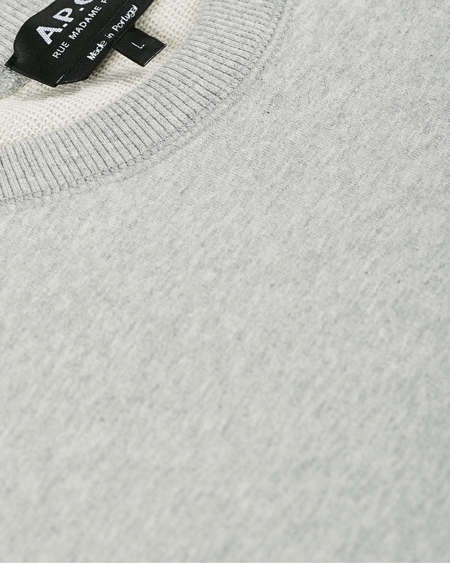 Herre | Trøjer | A.P.C. | Item Crew Neck Sweatshirt Heather Grey