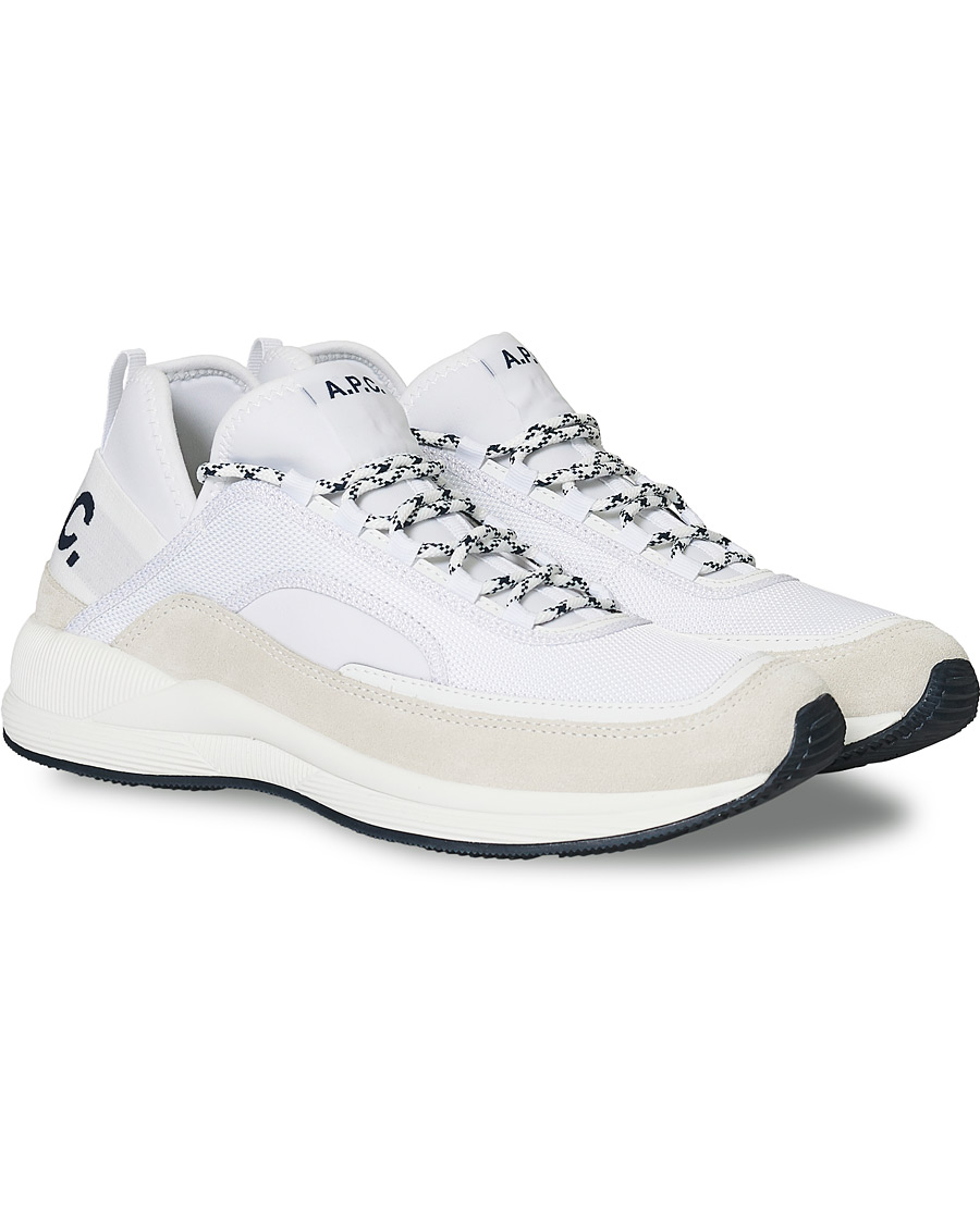 Herre | A.P.C. Running Sneakers White | A.P.C. | Running Sneakers White