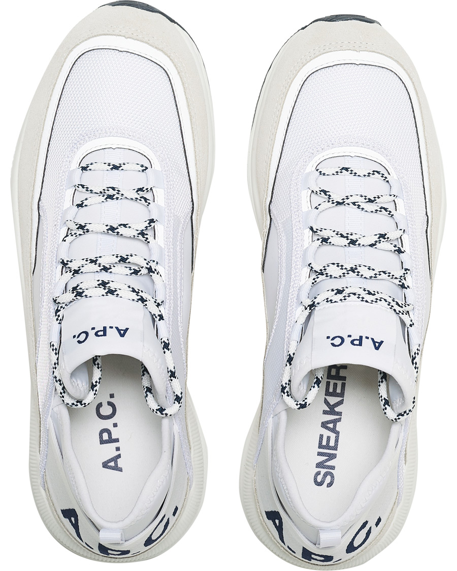 Herre | A.P.C. Running Sneakers White | A.P.C. | Running Sneakers White