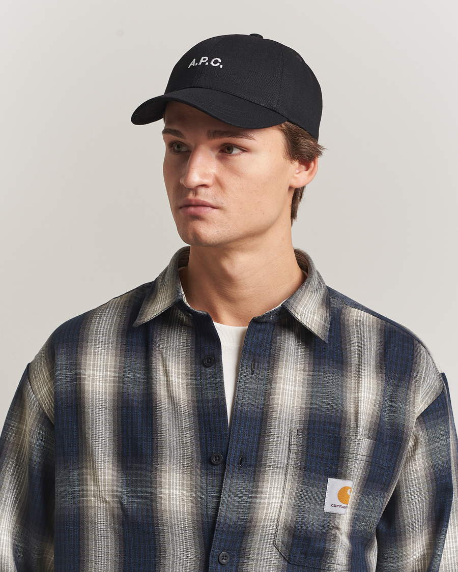 Herre | Hatte & kasketter | A.P.C. | A.P.C.Charlie Baseball CapBlack