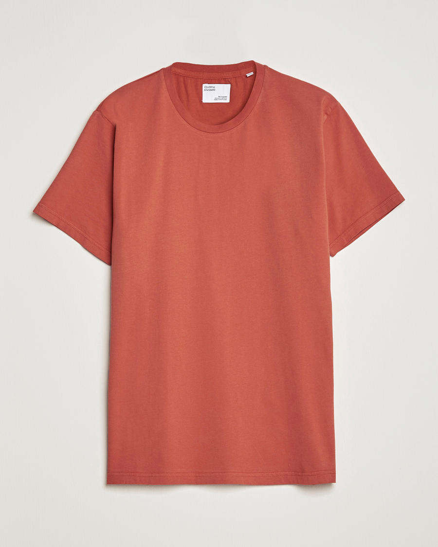 Herre | T-Shirts | Colorful Standard | Classic Organic T-Shirt Dark Amber