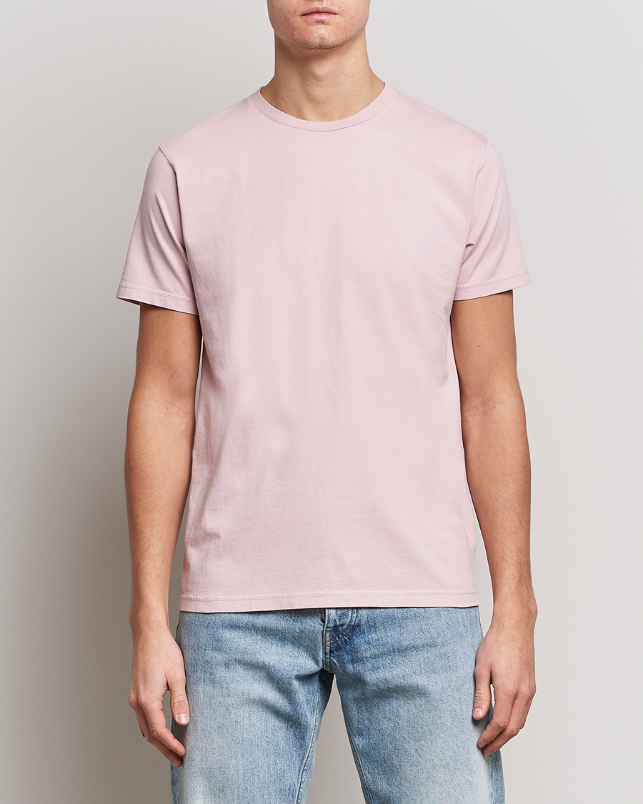 Herre | T-Shirts | Colorful Standard | Classic Organic T-Shirt Faded Pink