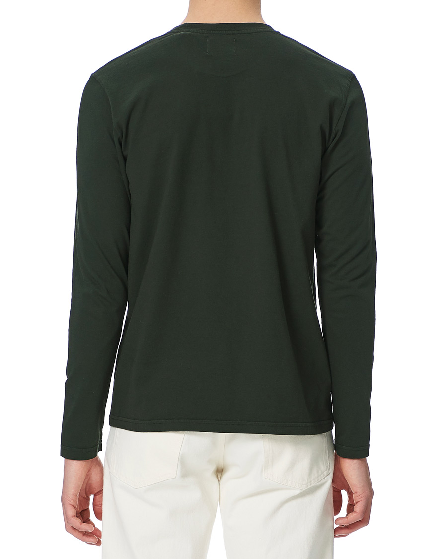Herre | T-Shirts | Colorful Standard | Classic Organic Long Sleeve T-shirt Hunter Green