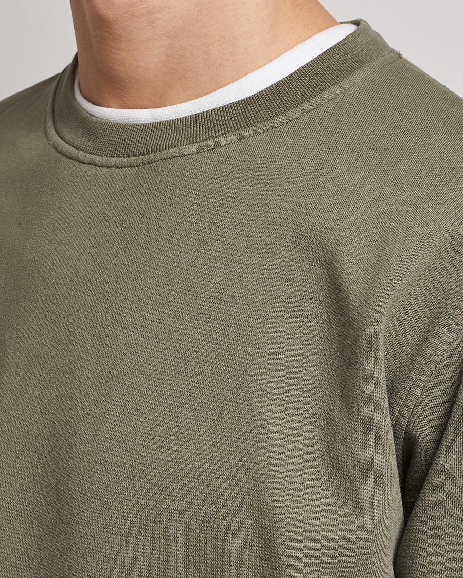 Herre | Trøjer | Colorful Standard | Classic Organic Crew Neck Sweat Dusty Olive