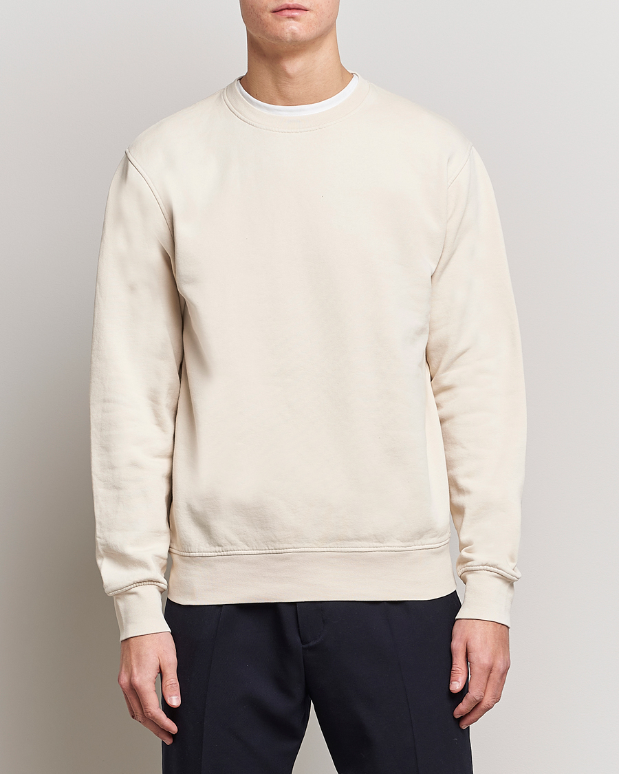 Herre | Trøjer | Colorful Standard | Classic Organic Crew Neck Sweat Ivory White