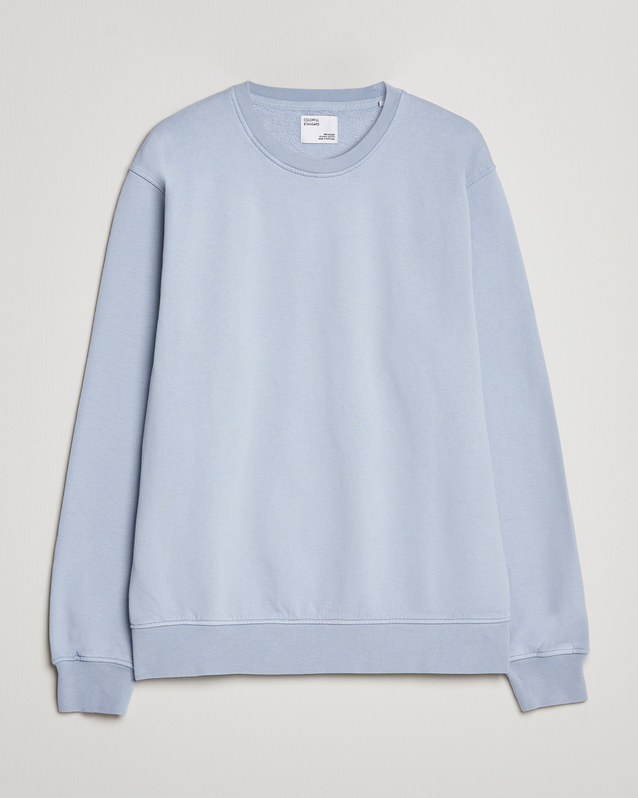 Herre | Gaver til særlige lejligheder | Colorful Standard | Classic Organic Crew Neck Sweat Powder Blue