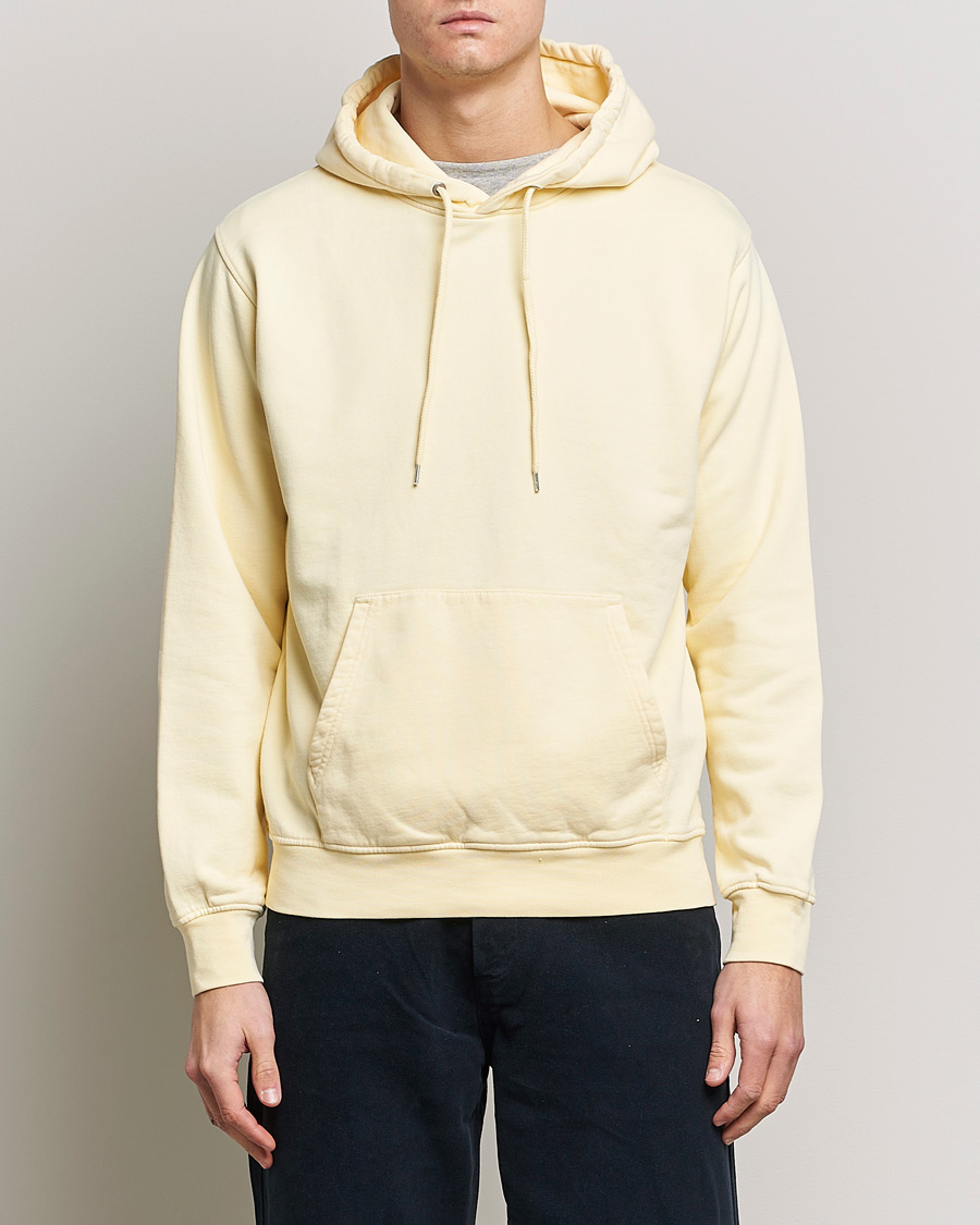 Herre | Hættetrøjer | Colorful Standard | Classic Organic Hood Soft Yellow