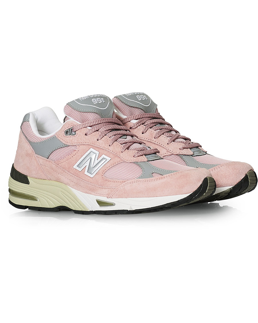Herre | New Balance Made In England 991 Sneaker Pink/Grey | New Balance | Made In England 991 Sneaker Pink/Grey