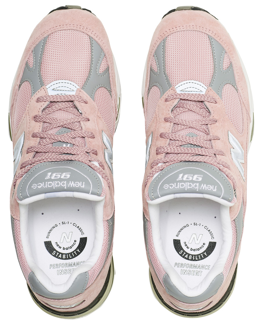 Herre | New Balance Made In England 991 Sneaker Pink/Grey | New Balance | Made In England 991 Sneaker Pink/Grey