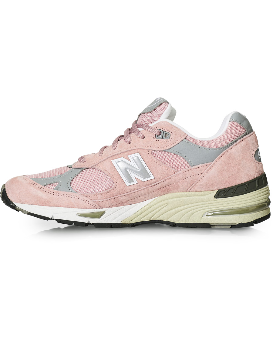 Herre | New Balance Made In England 991 Sneaker Pink/Grey | New Balance | Made In England 991 Sneaker Pink/Grey