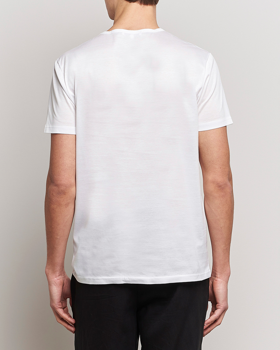 Herre | Hvide t-shirts | Zegna | Filoscozia Fine Cotton Crew Neck T-Shirt White