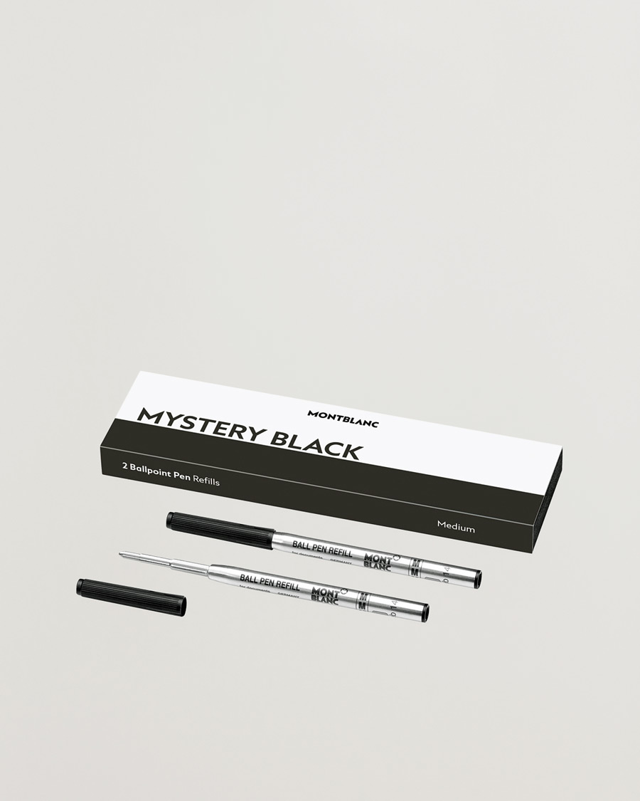 Herre | Penne | Montblanc | 2 Ballpoint Pen Refills Mystery Black