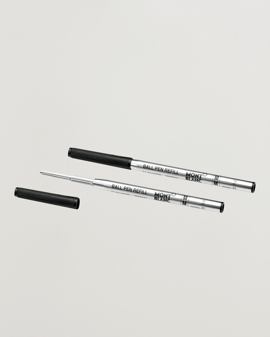 Herr |  | Montblanc | 2 Ballpoint Pen Refills Mystery Black