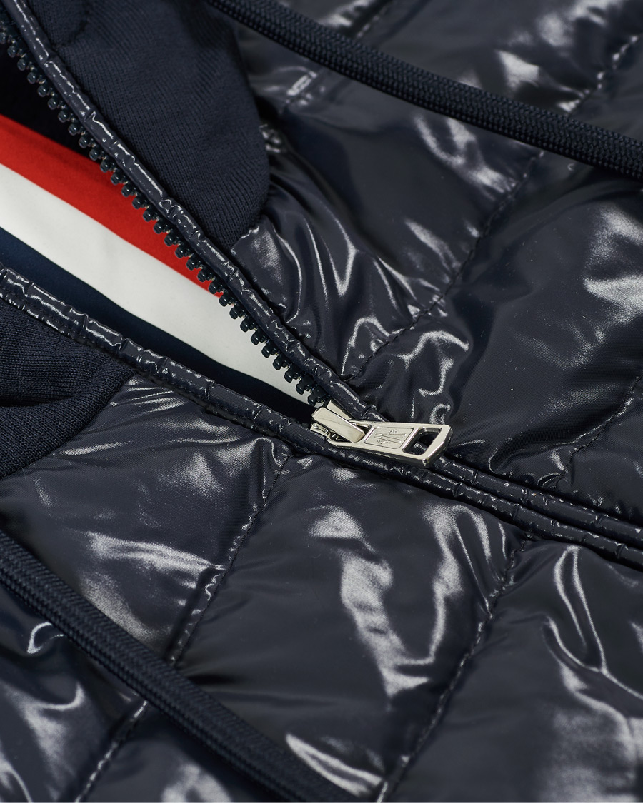 Herre | Jakker | Moncler | Maglia Full Zip Hybrid Navy