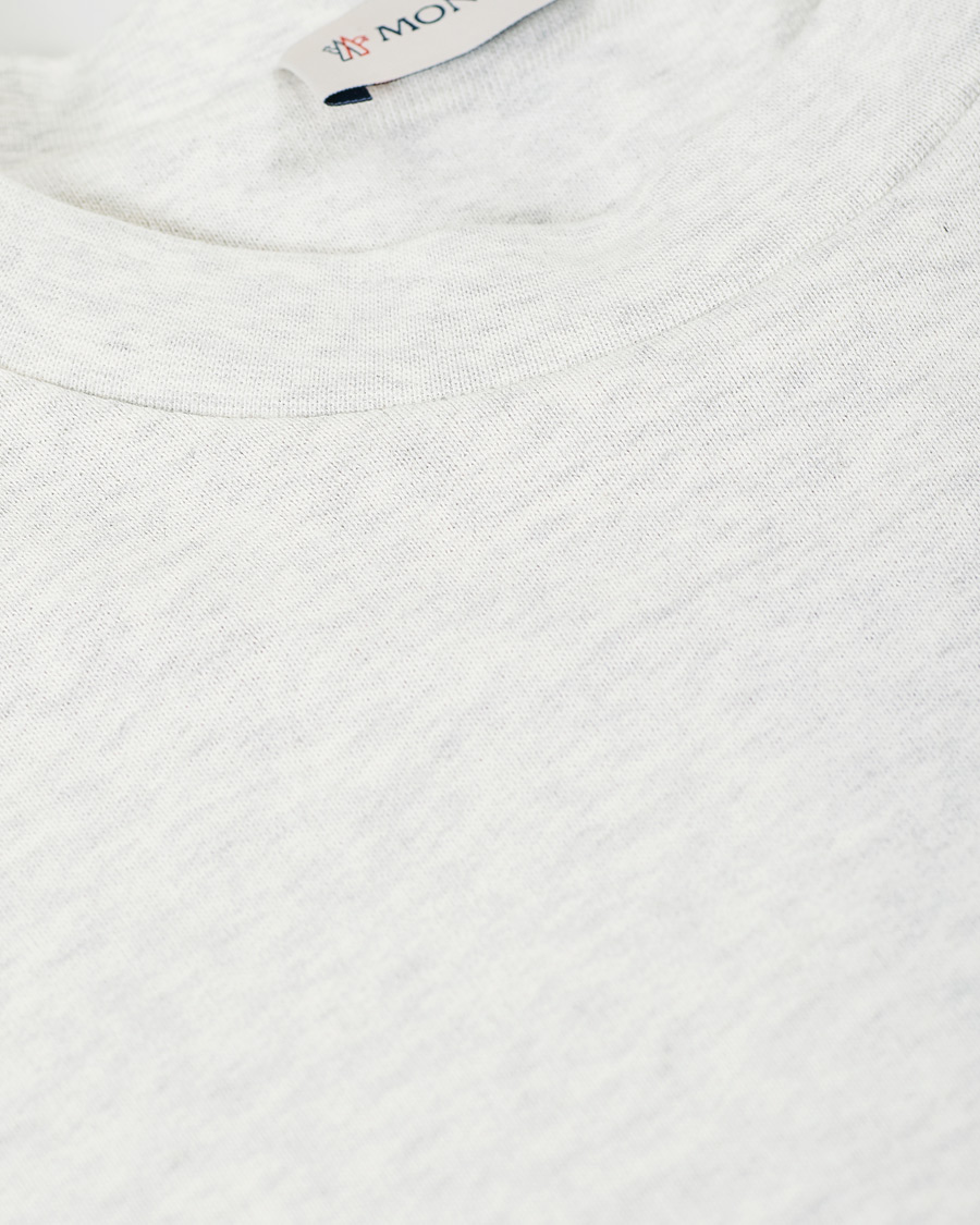 Herre | Trøjer | Moncler | Maglia Crew Neck Sweatshirt Grey