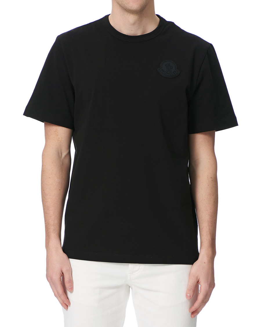 Herre | T-Shirts | Moncler | Maglia Backprint Crew Neck Tee Black