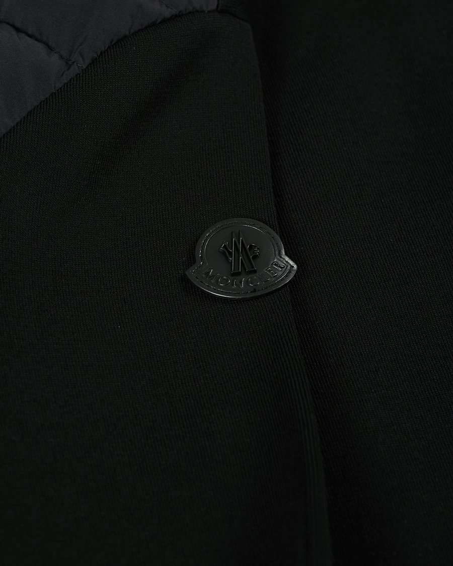 Herre | Trøjer | Moncler | Cardigan Down Hybrid Black