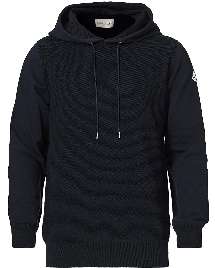 Herre | Trøjer | Moncler | Girocollo Hoodie Navy