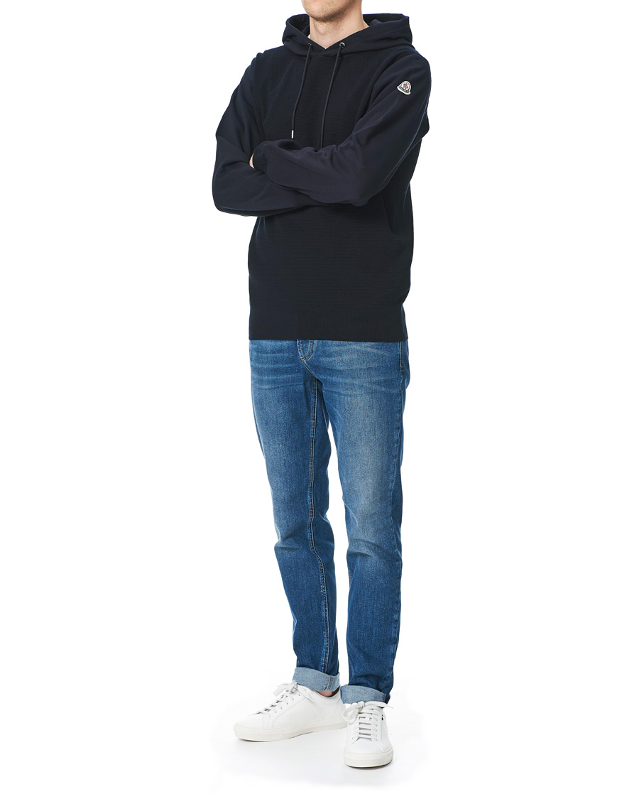 Herre | Trøjer | Moncler | Girocollo Hoodie Navy