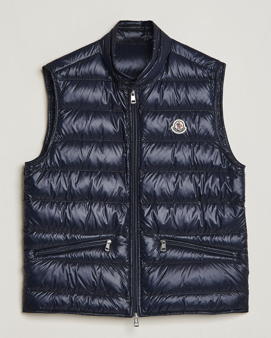 Herre | Veste | Moncler | Gui Vest Navy