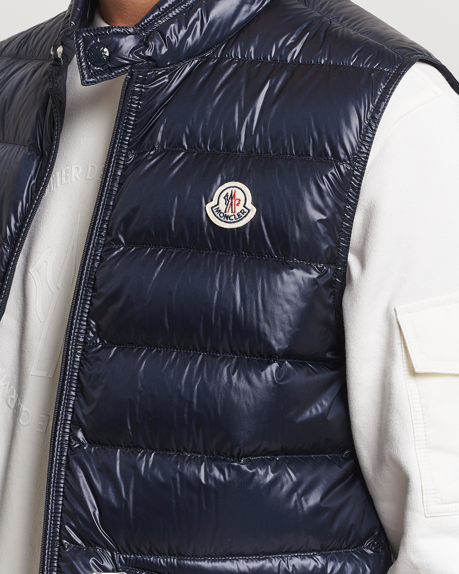 Herre | Veste | Moncler | Gui Vest Navy