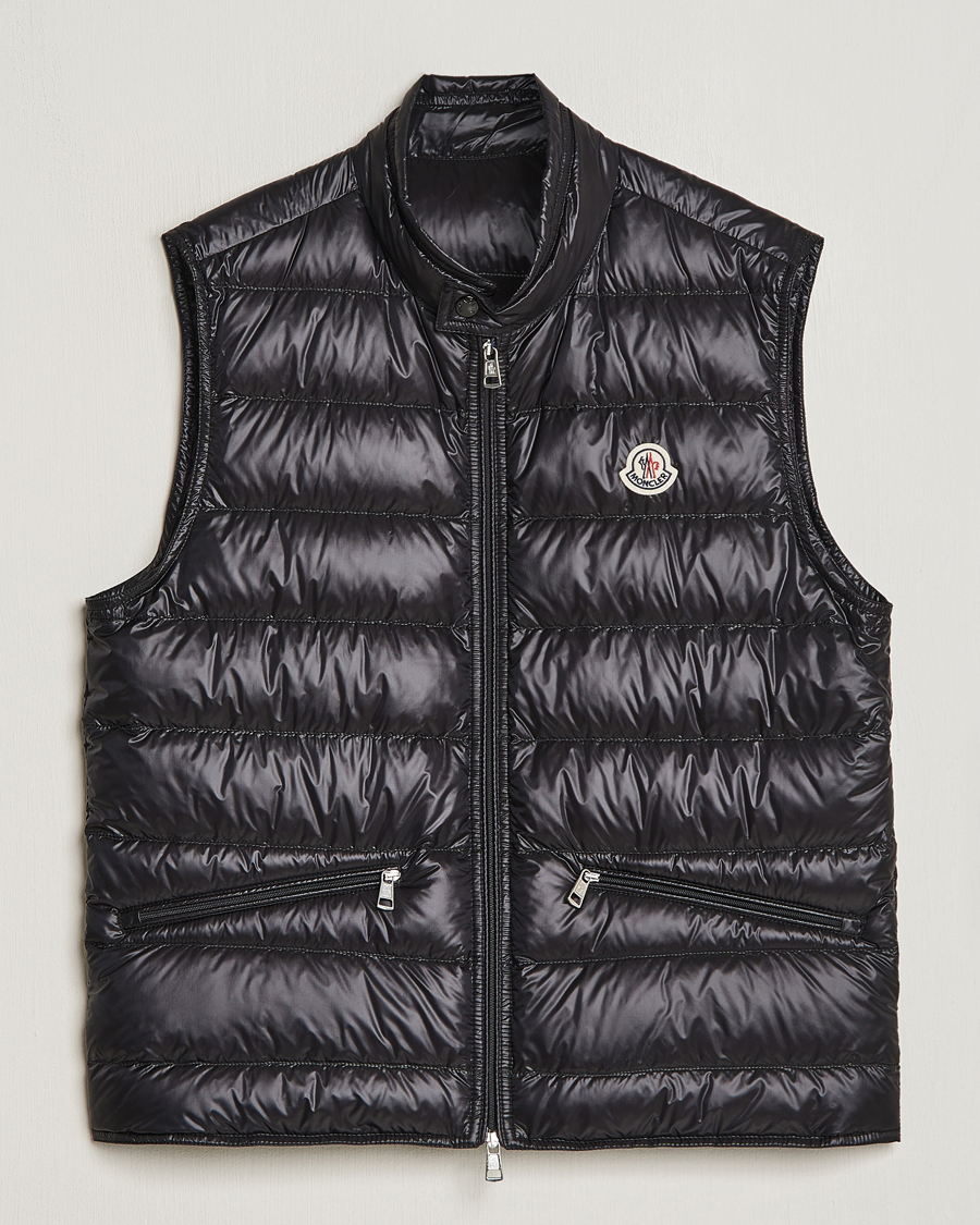 Herre | Veste | Moncler | Gui Down Vest Black