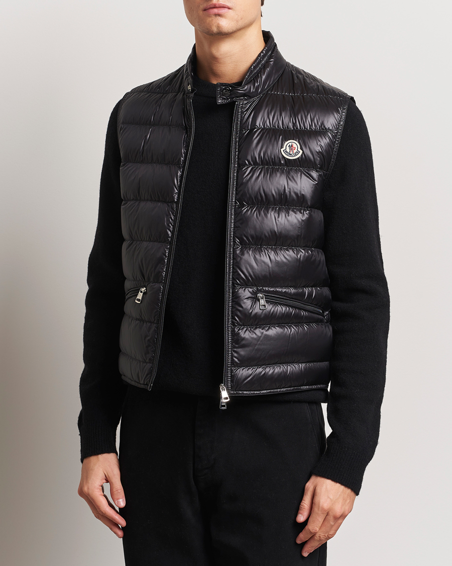 Herre | Veste | Moncler | Gui Down Vest Black