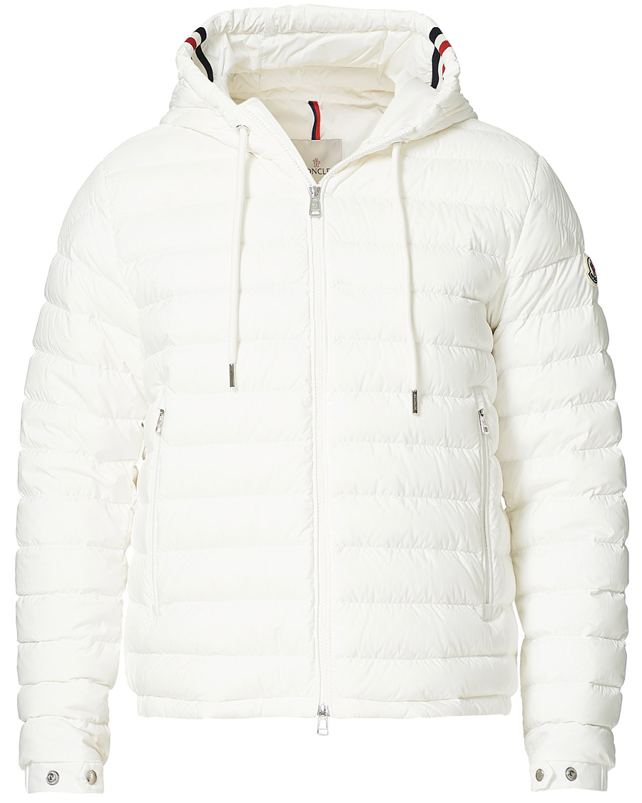 Herre | Jakker | Moncler | Eus Down Hooded Jacket White