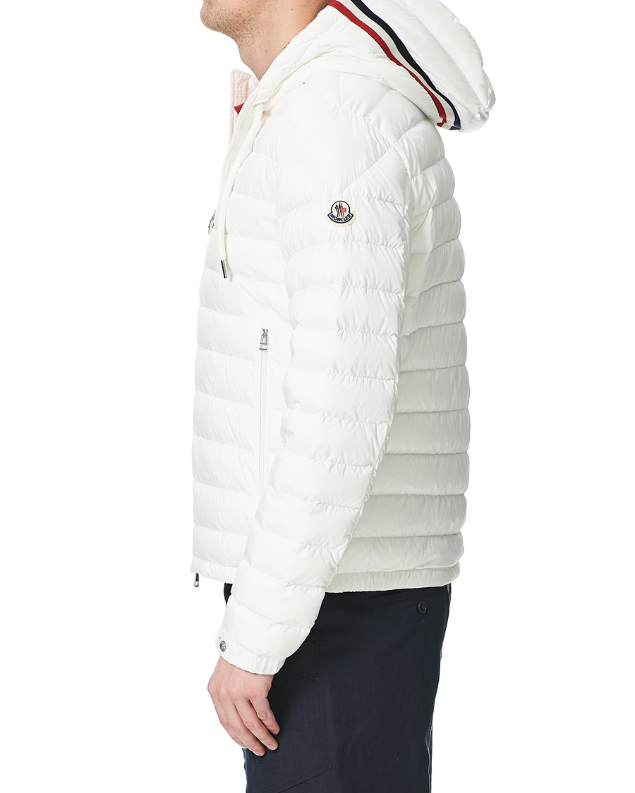 Herre | Jakker | Moncler | Eus Down Hooded Jacket White