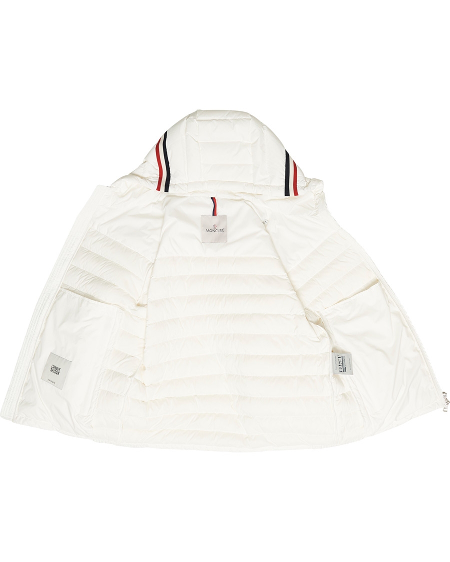 Herre | Jakker | Moncler | Eus Down Hooded Jacket White